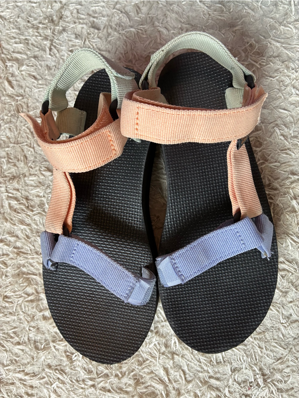 Teva Flatform Universal Sandals Sherbet Multi - Picture 13 of 15